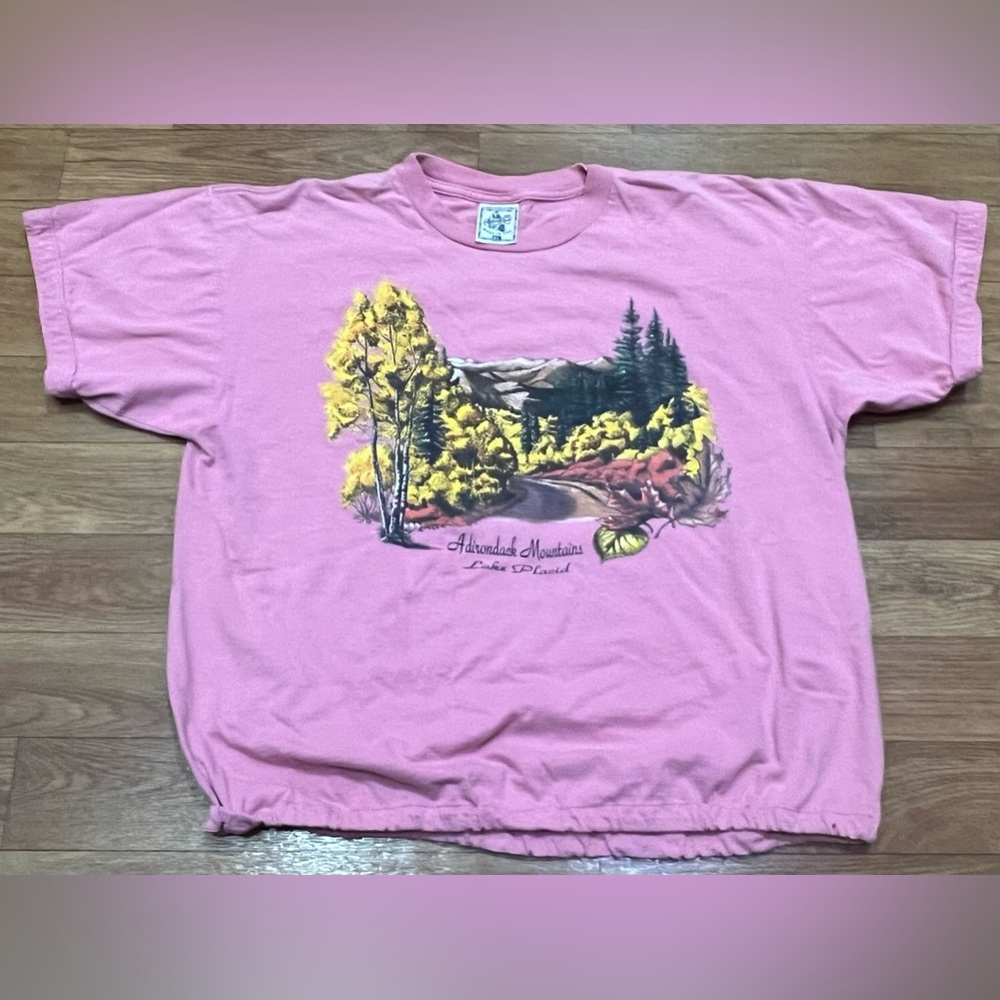 Vintage 96’ Adirondack Mountains Tee Shirt Women’s Size XL